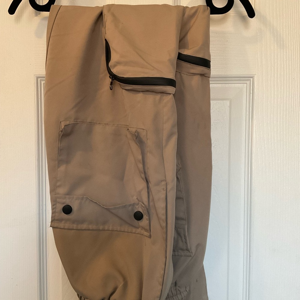 EPTM Unisex Tan Cargo Pants (Out of Stock) - Picture 3 of 7